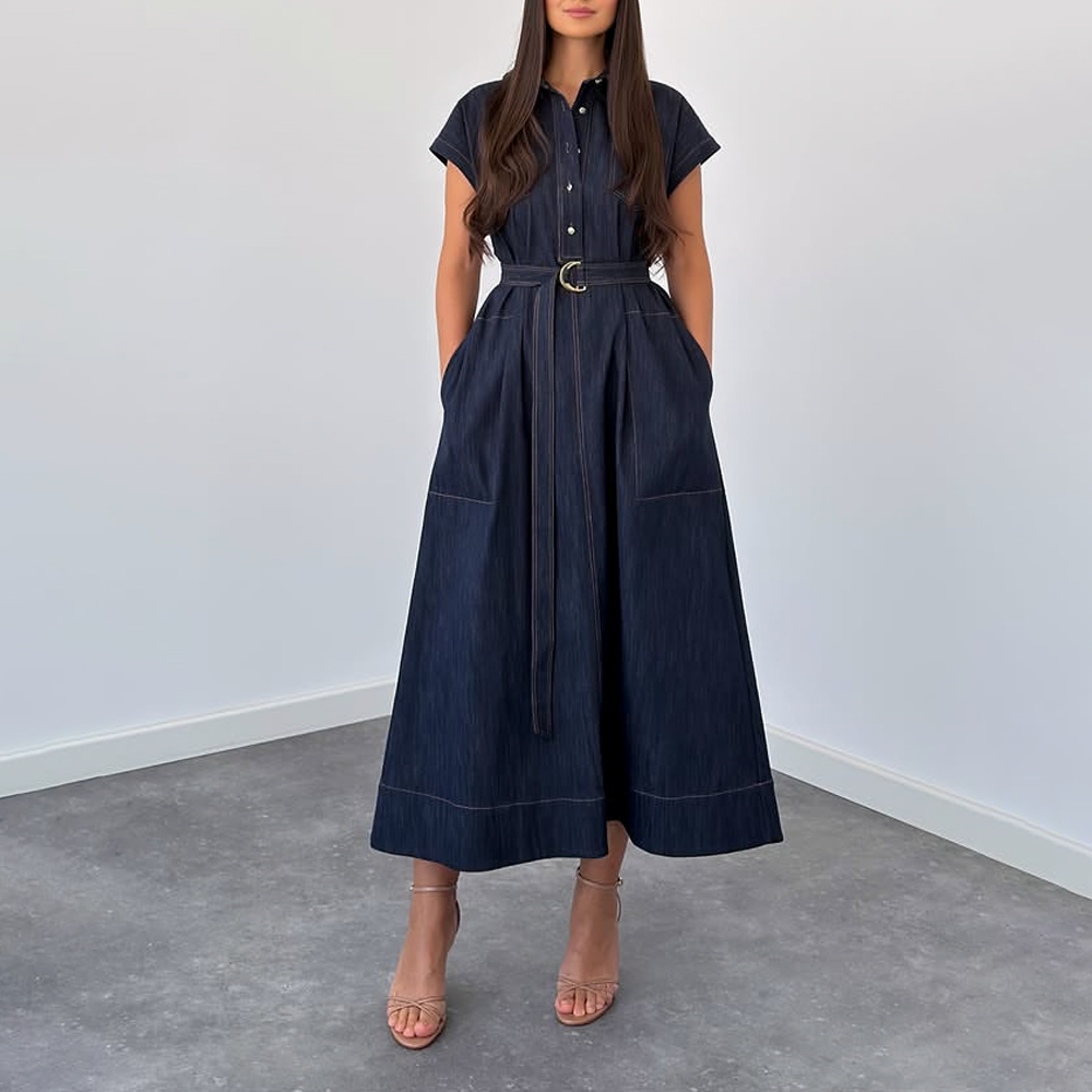 پیراهن نورا denim